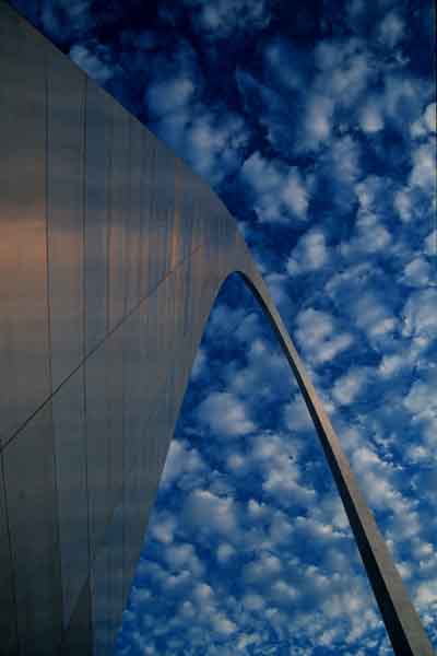 Arch with Clouds