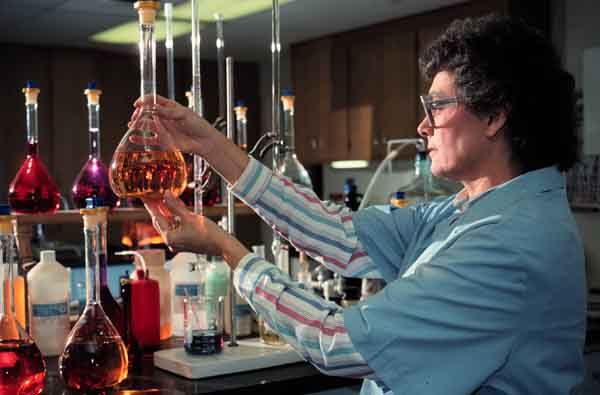 Woman in Laboratory