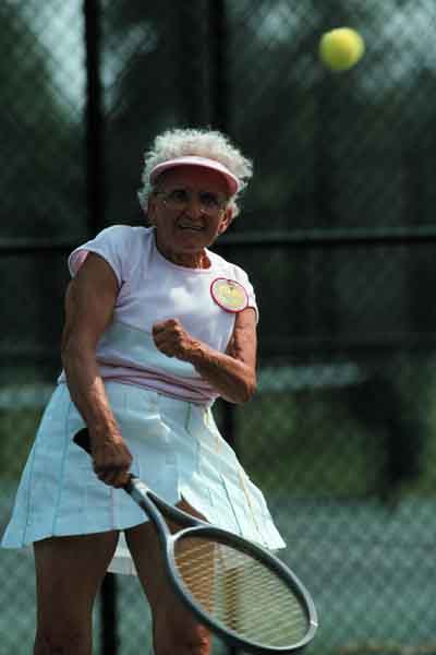 Eugenia Zackney Senior Olympics Tennis 