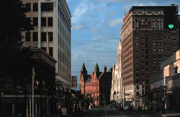 Grand Avenue at Sunrise