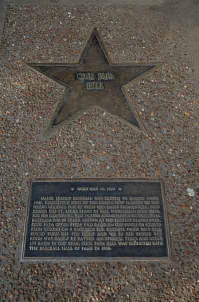 Cool Papa Bell's Star on The Walk of Fame