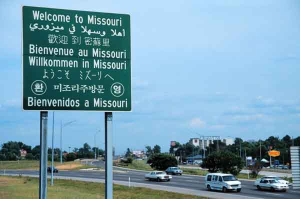 Welcome to Missouri Sign in Multiple Languages